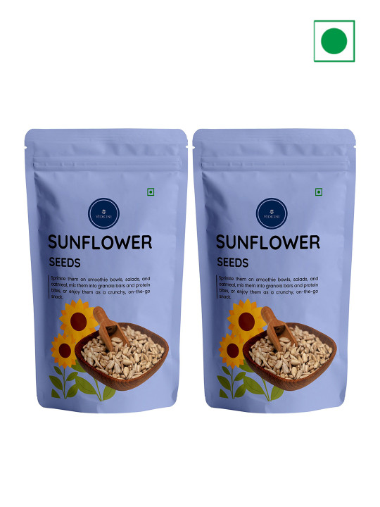 VEDICINE Set Of 2 Sunflower Seeds 500gm Each