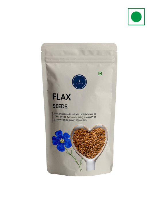 VEDICINE Flax Seeds - 500gm