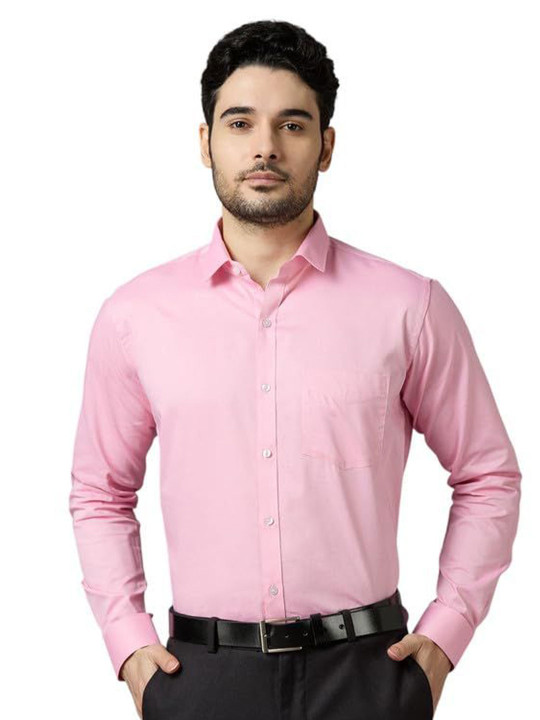 Allen Brown Men Regular Fit Formal Shirt