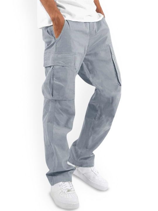 R.Code by The Roadster Life Co. Men High-Rise Regular Fit Cotton Trousers