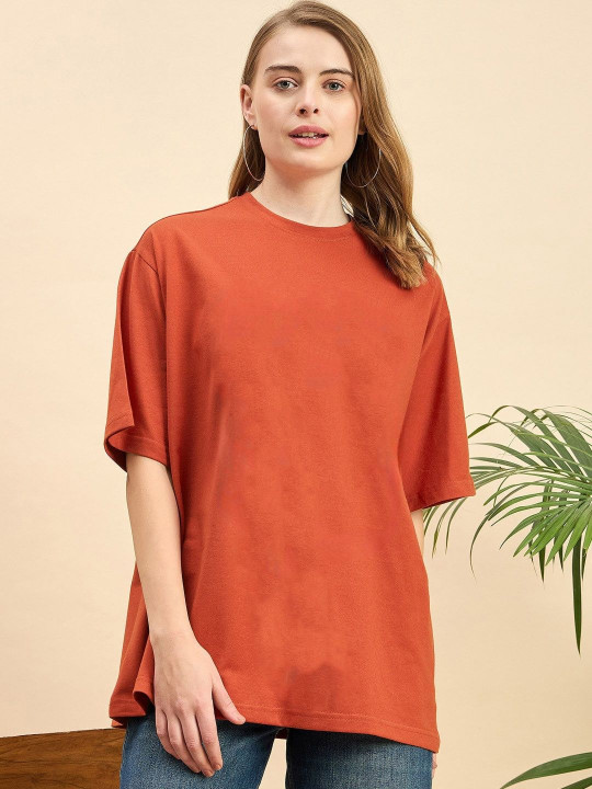PockMAN Round Neck Oversized T-shirt