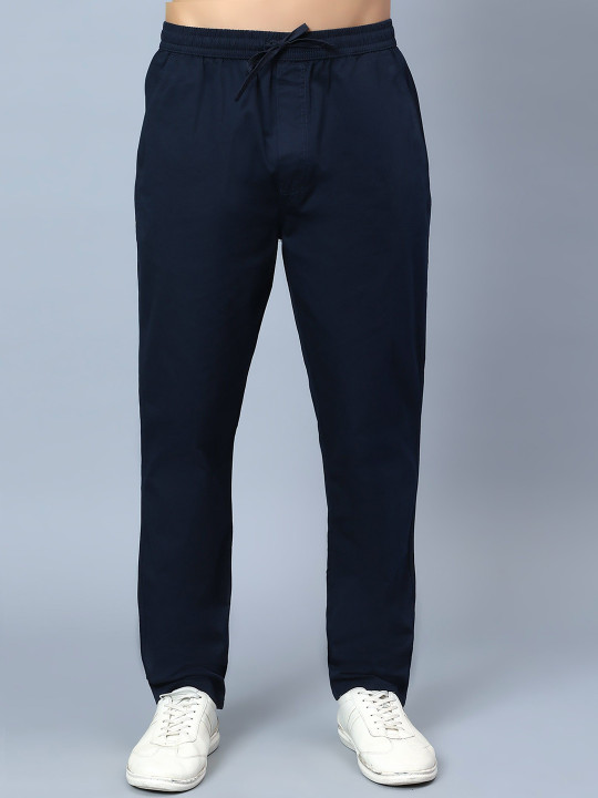 HAUWER Men Cotton Cargo Track Pants