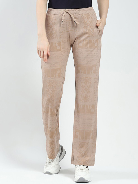 Monte Carlo Women Printed Track Pants