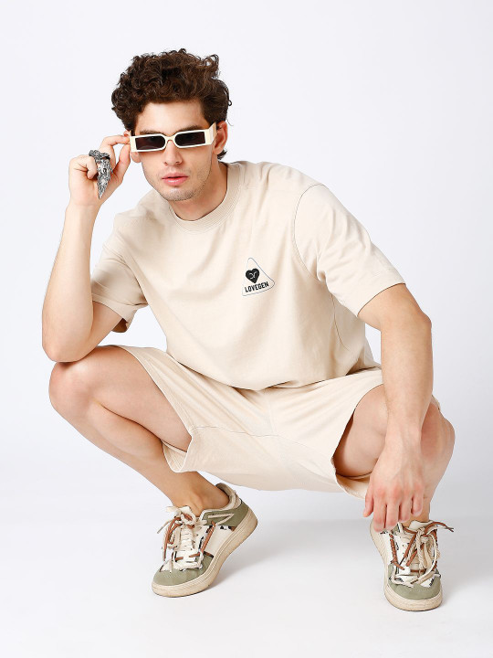 LOVEGEN Lovegen x Darshan Raval Unisex Relaxed Fit Bermuda Shorts