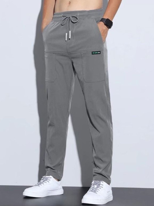 StyleCast Men Slim-Fit Mid Rise Track Pants