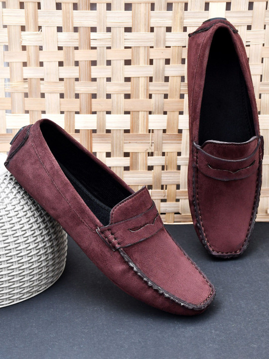 FOGGY Men Suede Loafers