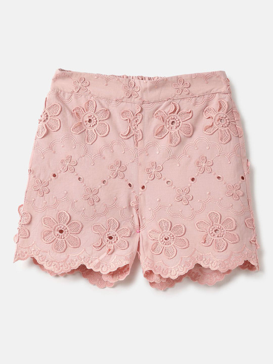United Colors of Benetton Girls Conversational Printed Shorts