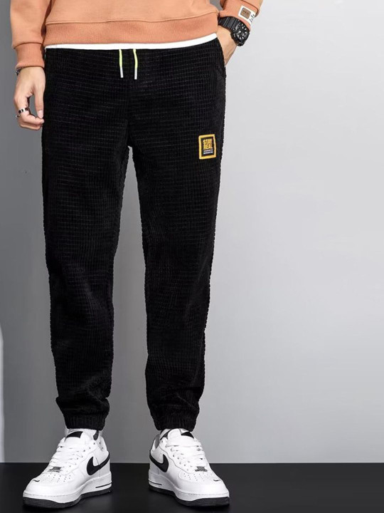StyleCast Men Solid Joggers Trousers