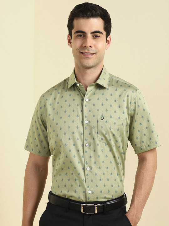 Allen Solly Men Slim Fit Printed Formal Shirt