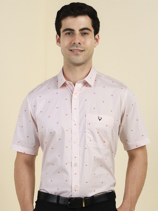 Allen Solly Men Slim Fit Printed Formal Shirt