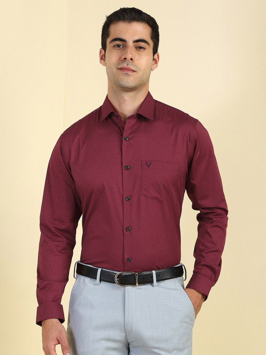 Allen Solly Slim Fit Long Sleeves Pure Cotton Formal Shirt