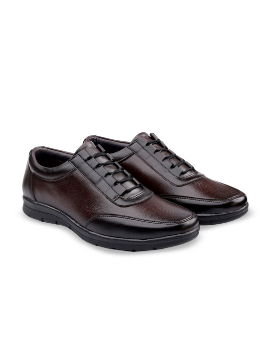 GLOBAL RICH Men Textured Lightweight Sneakers
