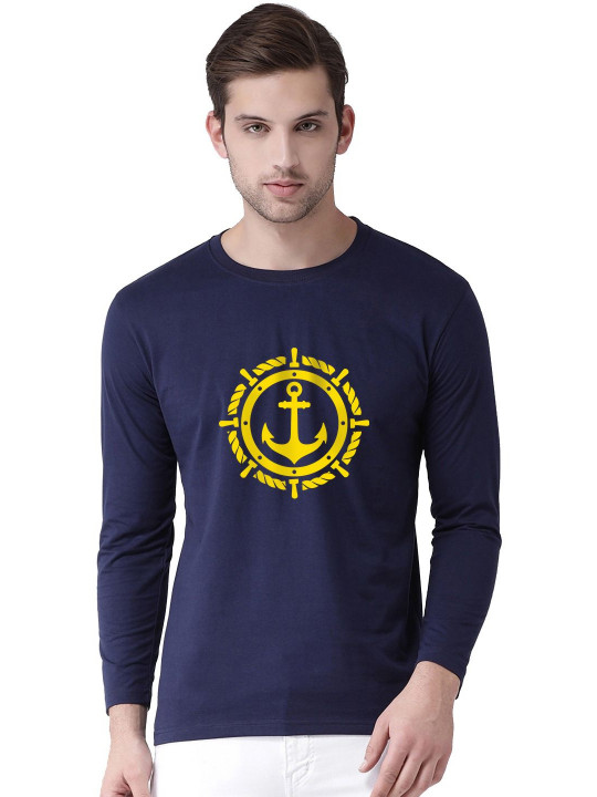 Organic Chics Men Printed Bio Finish T-shirt