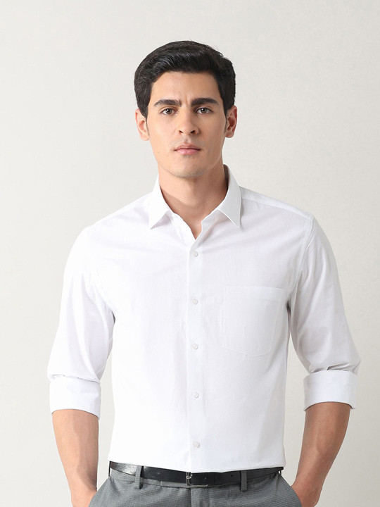 Arrow Spread Collar Classic Slim Fit Formal Cotton Shirt