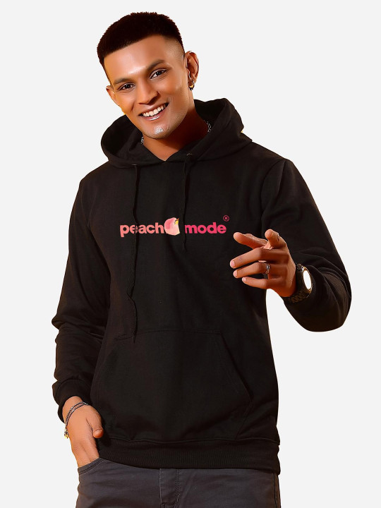 BOMBAE TEES Men Printed Hooded Sweatshirt