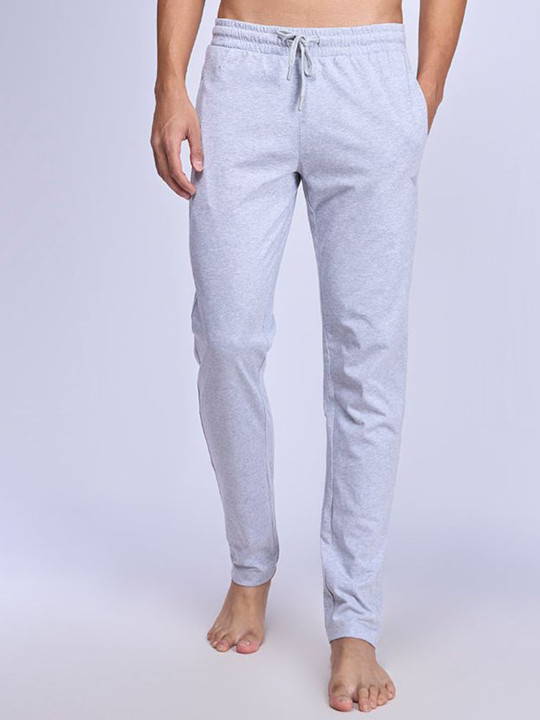 Ramraj Combed Cotton Side Sew Panel Smart Fit Lounge Pants With Pockets