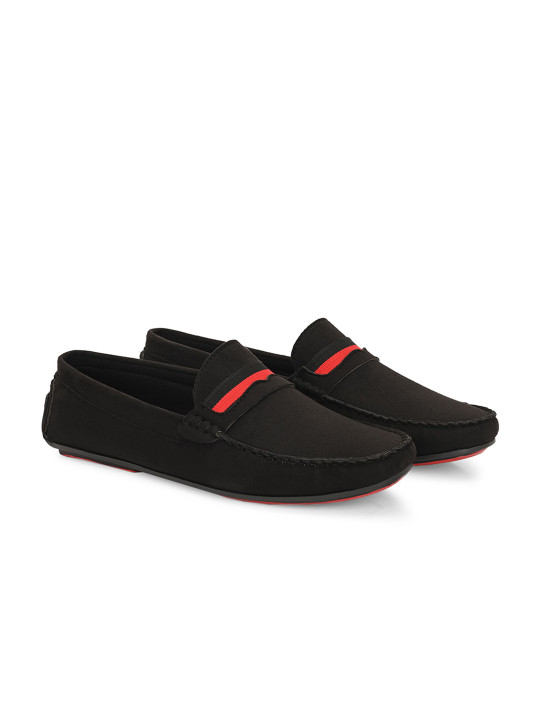 FOGGY Men Colourblocked Round Toe Penny Loafers