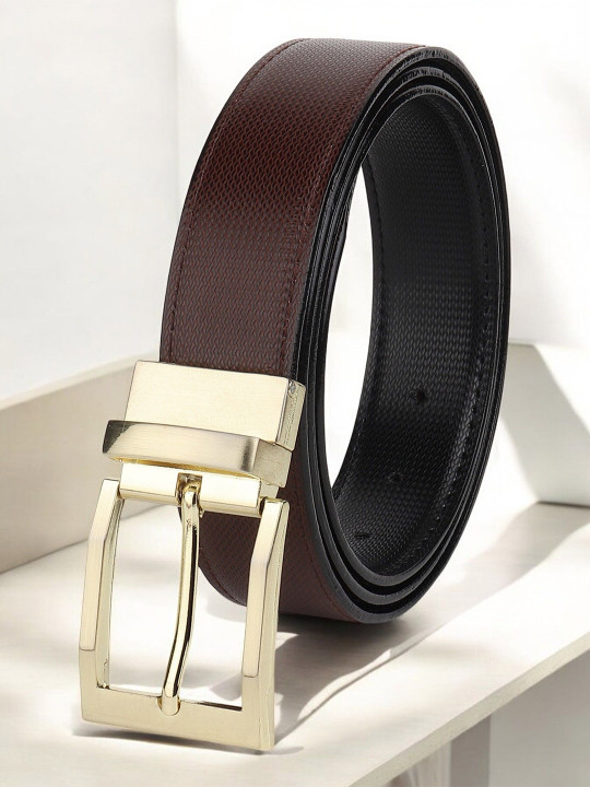 Roadster The Lifestyle Co Men Textured Formal Belts