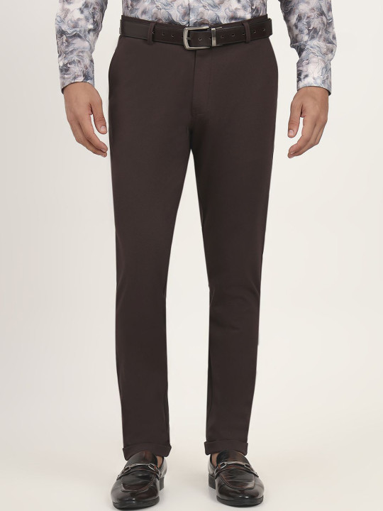 JB STUDIO Men Slim Fit Trousers