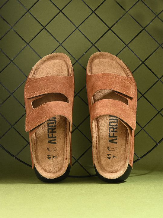 AfroJack Men Leather Comfort Sandals