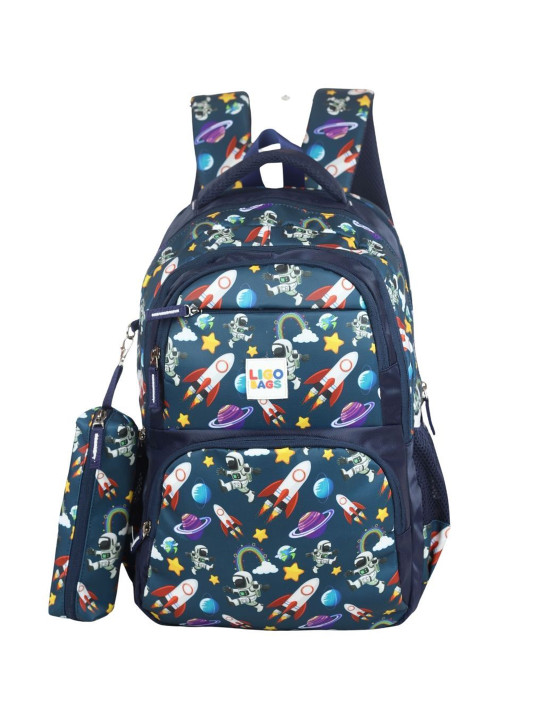 Ligo Bags 21L Kids Graphic printed school Backpack