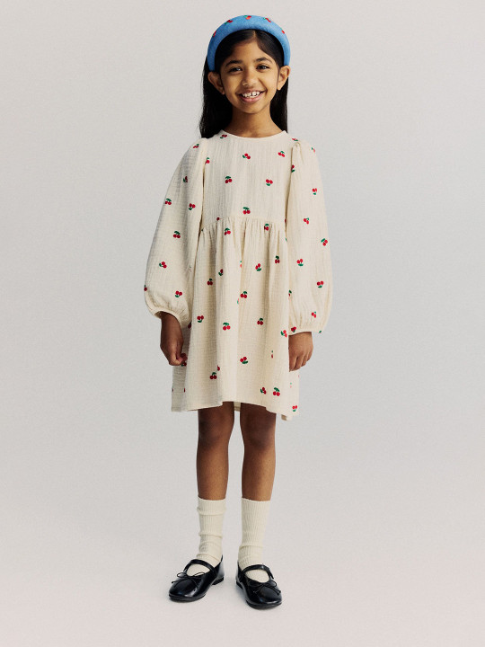 H&M Cotton Muslin Dress