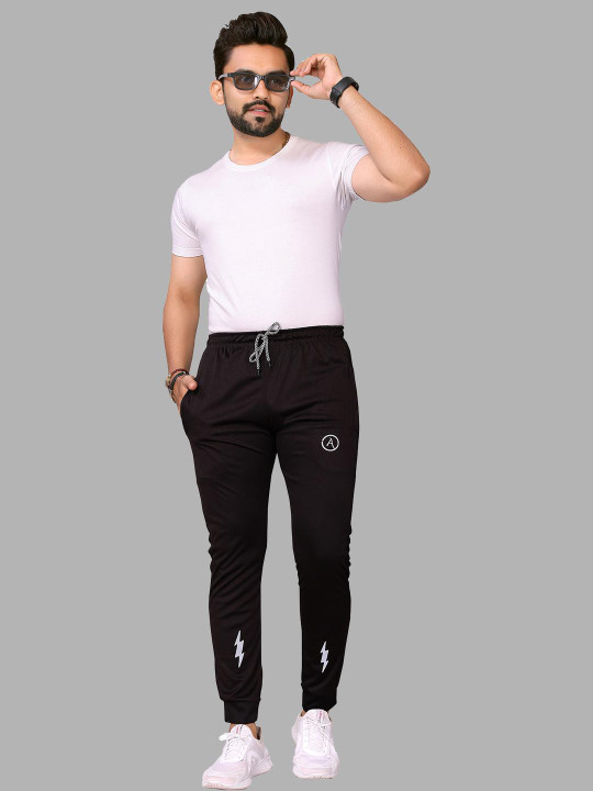 Moda Rapido Men Lycra Trackpant