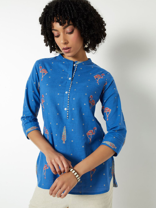 max Ethnic Motifs Printed Kurti