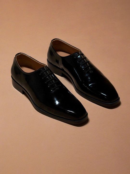 dmodot Men Leather Formal Oxfords