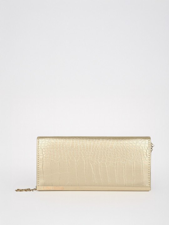Lino Perros Croc Textured Purse