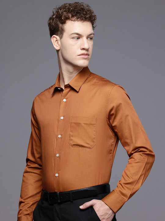 Louis Philippe Slim Fit Pure Cotton Formal Shirt