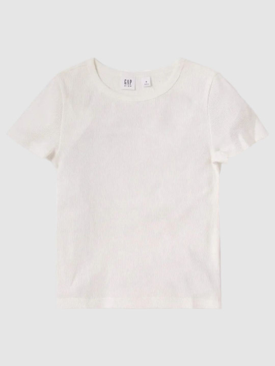 GAP Girls Ribbed Pure Cotton Top