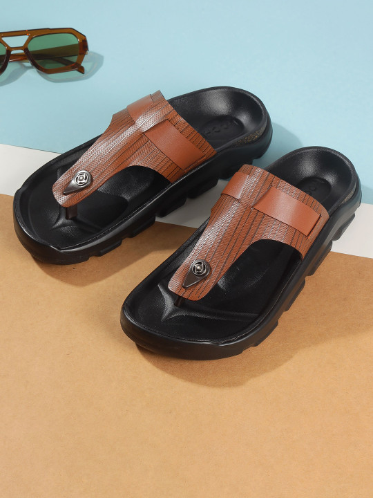 Mochi Men Leather Comfort Sandals