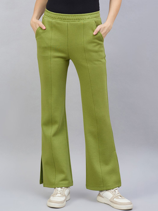 98 Degree North Women Flared Track Pants