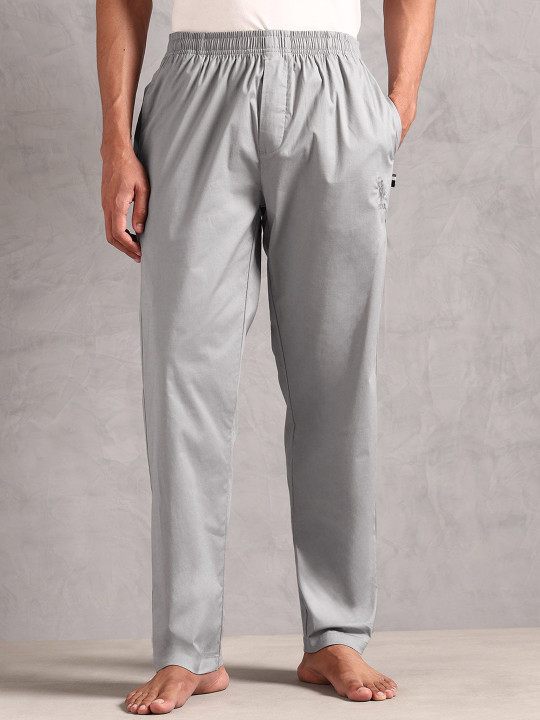 U.S. Polo Assn. Men Relaxed Fit Mid-Rise Lounge Pants