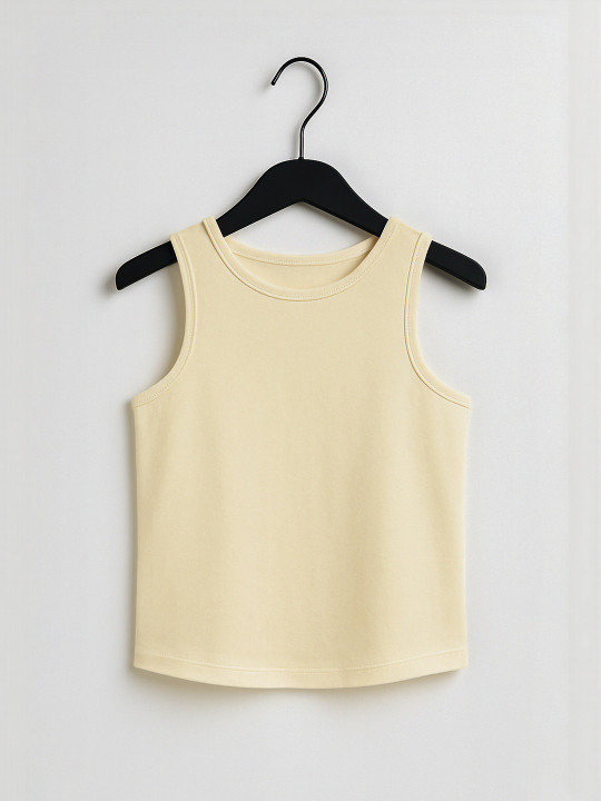 KIDAROO Kidaroo Solid Pure Cotton Innerwear Vest