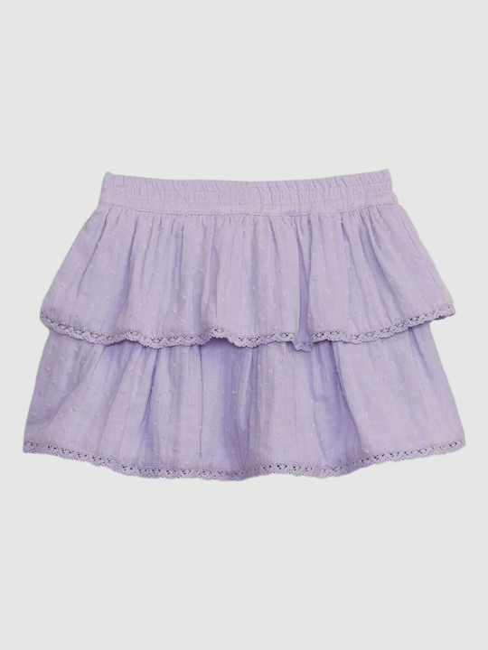 GAP Girls Tiered Mid-Rise Skirt