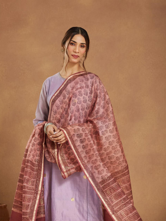 Fabindia Ethnic Motifs Printed Dupatta