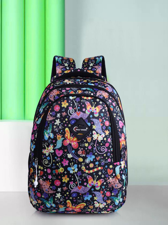 Half Moon Men Printed Ergonomic Backpacks