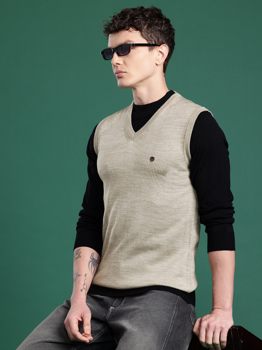 Cayman Men Woollen Sweater Vest