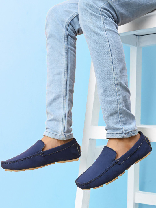 HERE&NOW Men Synthetic Leather Loafers