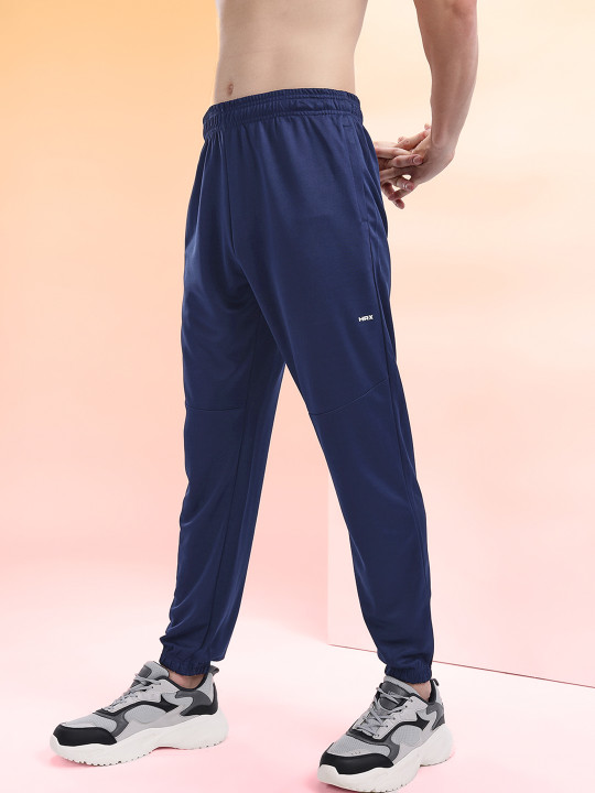 HRX by Hrithik Roshan Men Brand Logo Detail Rapid-Dry Training Joggers