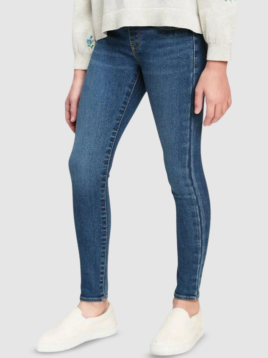 GAP Girls Mid-Rise Skinny Fit Jeans
