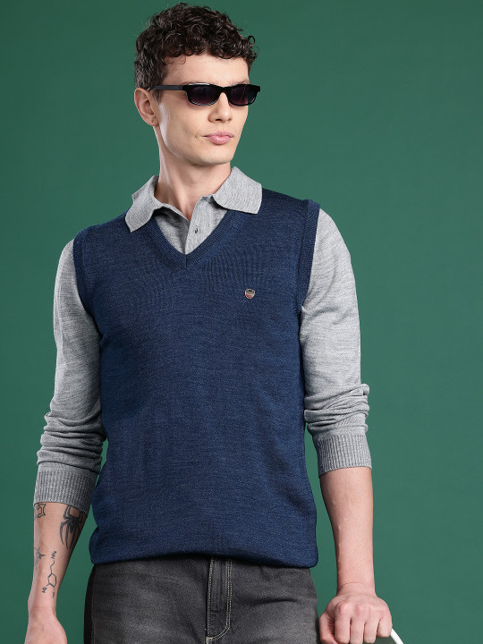 Cayman Men Woollen Sweater Vest