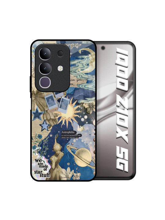 QRIOH Quirky Printed IQOO Z10x 5G Back Case Mobile Accessories