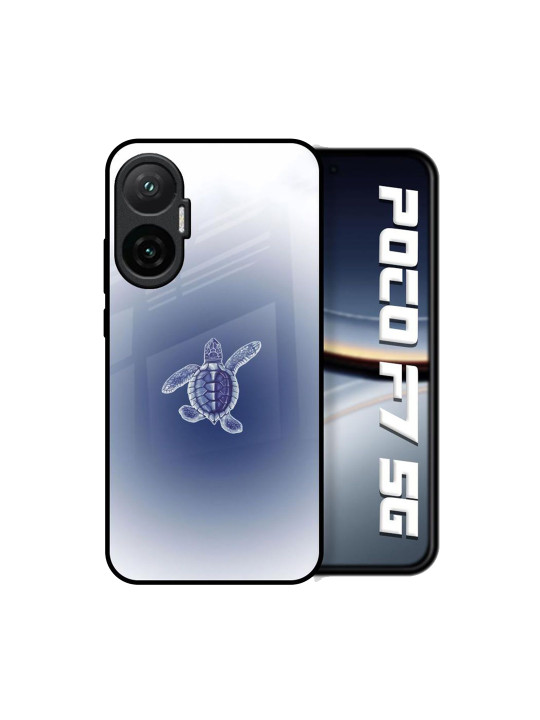 QRIOH Unisex Quirky Printed Poco F7 5G Back Case Mobile Accessories
