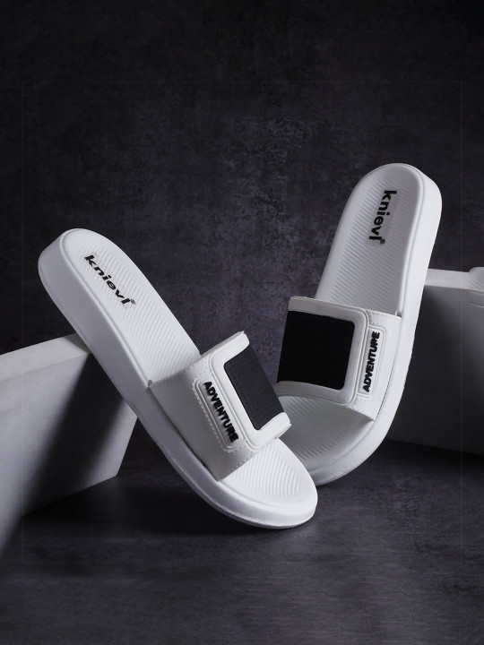 KNIEVL Printed Slip On Sliders
