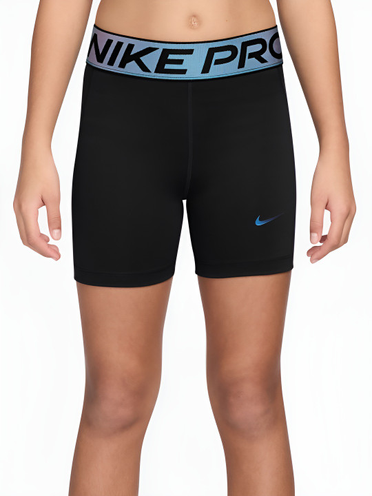 Nike Pro Big Kids' (Girls') Dri-FIT 3" Shorts with Shine Accents