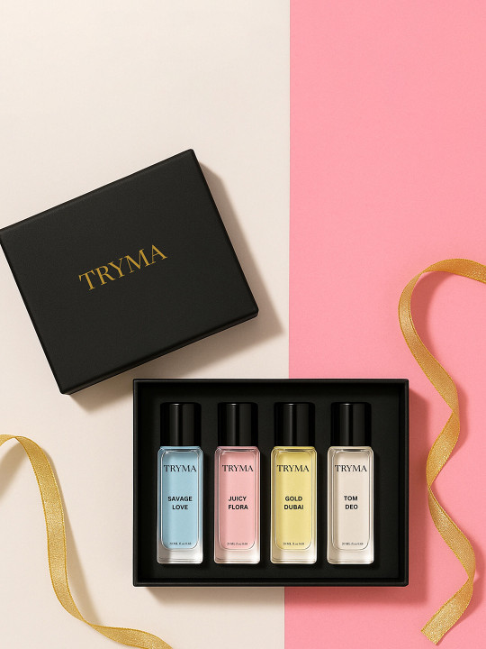 4 Pcs Perfume 20ml Each