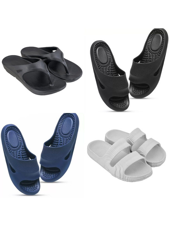 Feel alive Men Set of 4 Lightweight Sliders